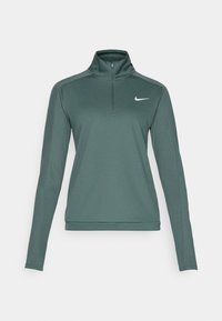 DRI-FIT PACER - T-shirt à manches longues - vintage green/reflective silver