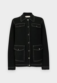TOPSTITCH JACKET - Vasaras jaka - black