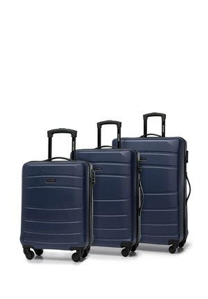 LUGGAGE SET FROM ABS - Kofferset - dunkelblau