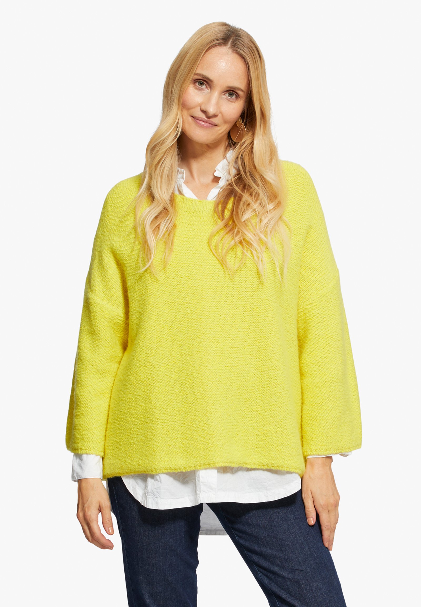 Plus size neon jumper Clearance