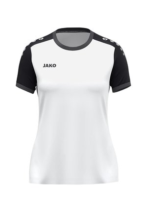 DYNAMIC KA  FUSSBALL - TEAMSPORT - Sport T-Shirt - weissschwarzgrau