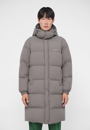Piumino lungo - dark gull gray