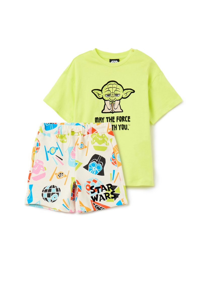 OVS T-shirt print meerkleurig