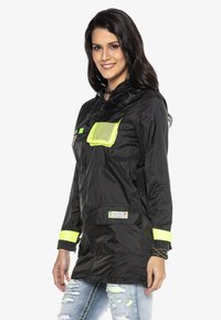 Cipo & Baxx Regenjacke / wasserabweisende Jacke - black