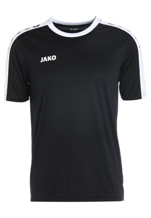 JAKO STRIKER - Print T-shirt - schwarz/weiss
