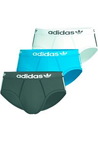 adidas Originals 3 PACK - Slip - assorted white blue bakc