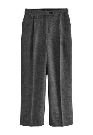 Next REGULAR FIT N PREMIUM WIDE LEG PLEATED  - Ülikonnapüksid - grey
