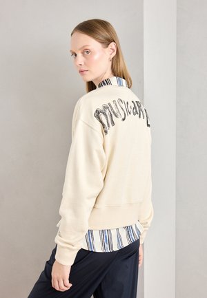 WASHED ARTWORK LOOSE FIT - Sudadera - eggnog