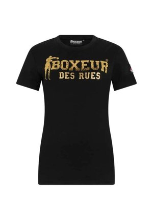 Boxeur Des Rues, BOXEUR DES RUES T-SHIRT ICONIC LOGO - T-shirt imprimé - schwarz