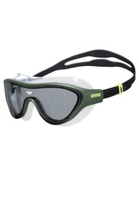 Arena - THE ONE MASK - Occhialini da nuoto - smoke-deep green-black Immagine in miniatura 1