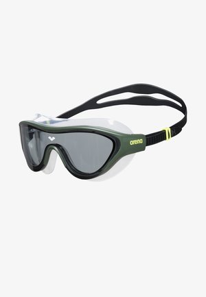 THE ONE MASK - Schwimmbrille - smoke-deep green-black