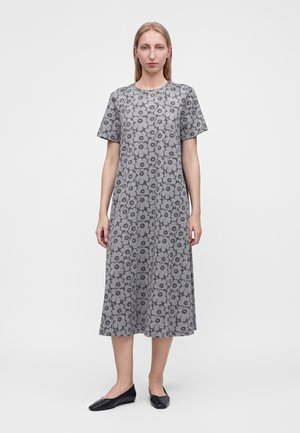 Marimekko, PISTEINEN UNIKKO - Рокля-тениска - grey melange/grey