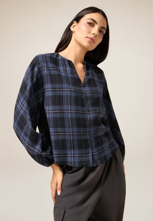 A QUADRI - Camicetta - blu