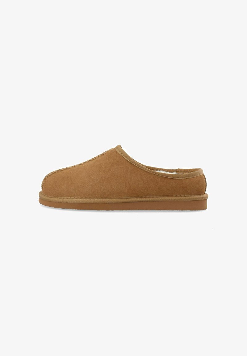 Bianco BIASNOWMAN - Slippers - cognac