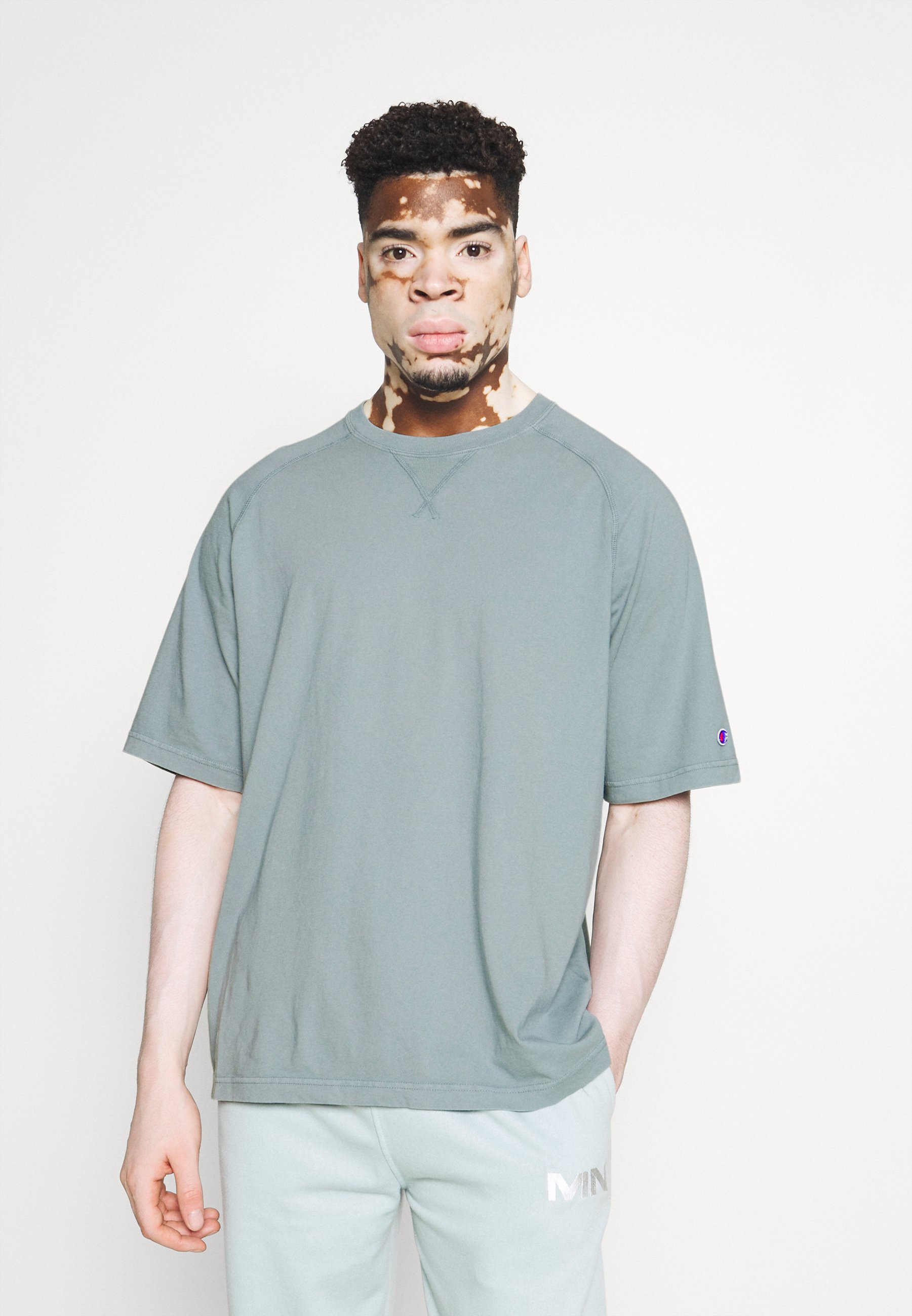 champion reverse weave crew navy