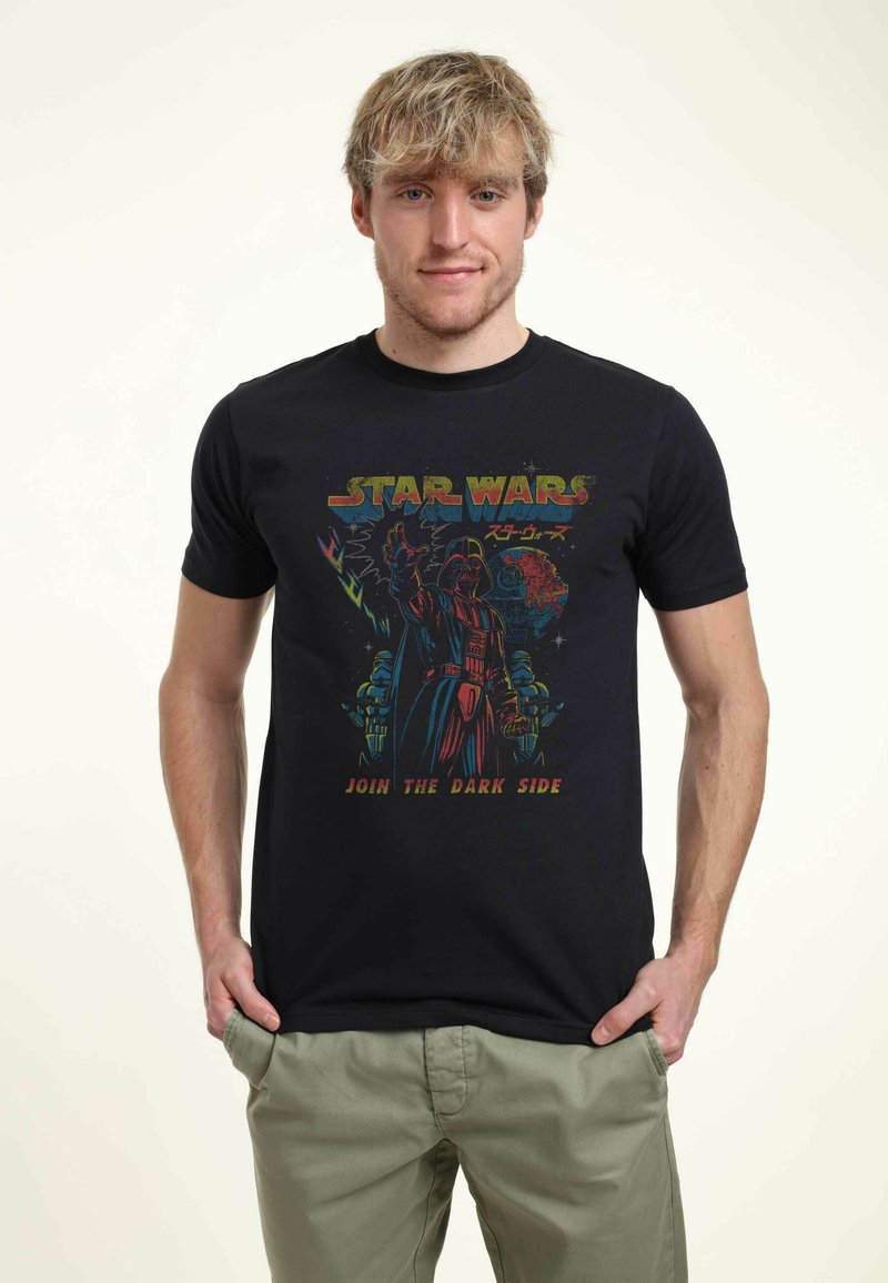 Star Wars STAR WARS VADER KANJI UNISEX - T-shirt z nadrukiem