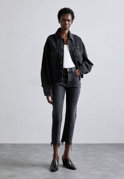 Agolde RILEY CROP - Slim fit jeans - hitch
