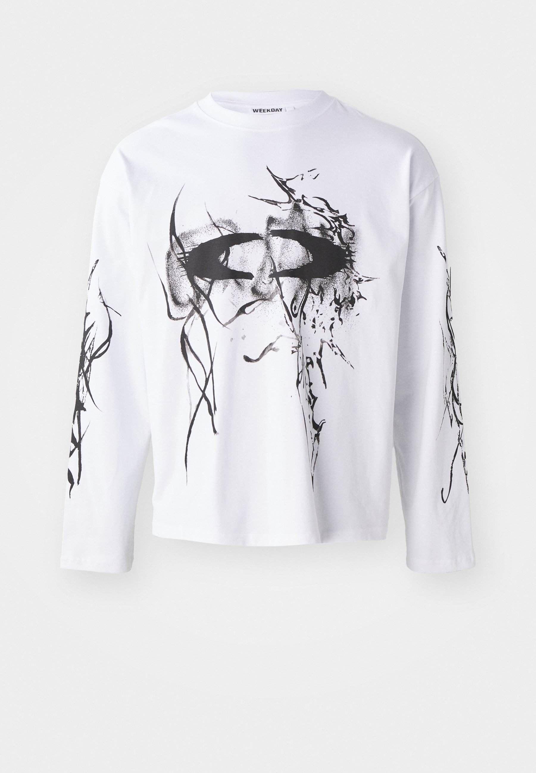 Weekday Long sleeved top - white - Zalando.co.uk
