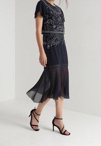Lace & Beads Koktejlové šaty / šaty na párty - dark blue