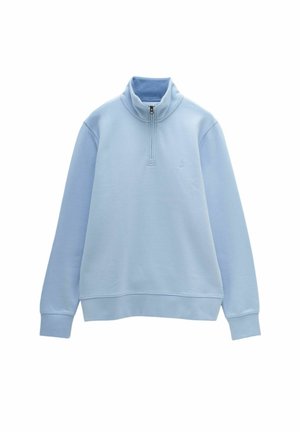 REGULAR FIT - FRENCH QUARTER ZIP - Sweatshirt - blue