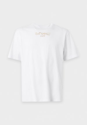 Just Cavalli, LOGO - Обикновена тениска - white