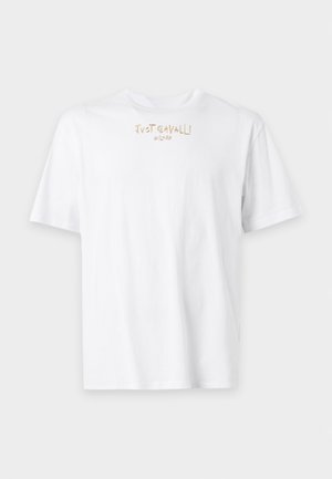 Just Cavalli, LOGO - Обикновена тениска - white