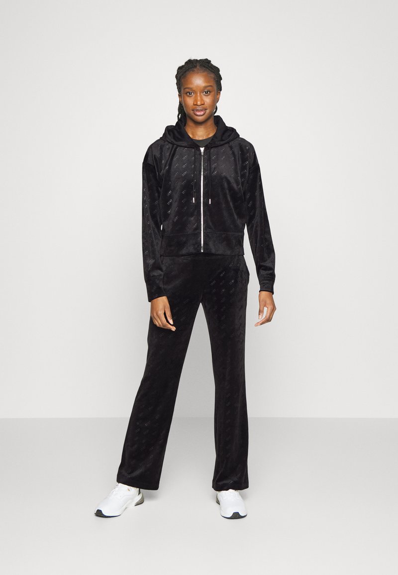 dkny zip hoodie women's