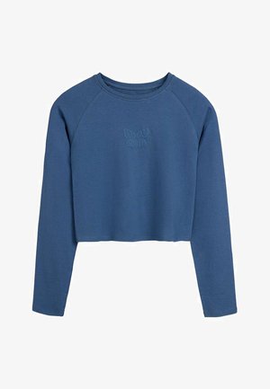 Teddy Smith, TOP - T-shirt à manches longues - bleu
