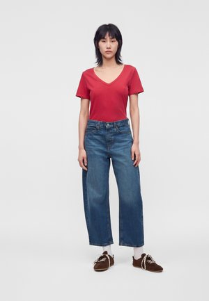 GAP, BARREL - Τζιν χαλαρής εφαρμογής - dark wash indigo