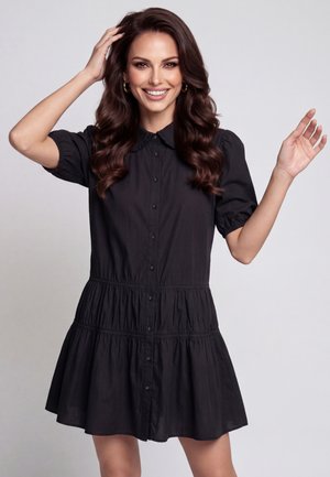 faina, Blousejurk - black