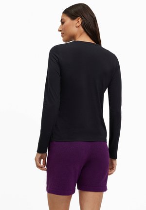 FALKE Basic Crew Neck - T-shirt à manches longues - black