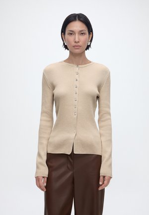 Modström UVISMD CARDIGAN piaskowy