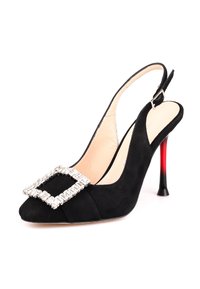 Cesare Gaspari JEWEL BROOCH - Sandály na vysokém podpatku - black