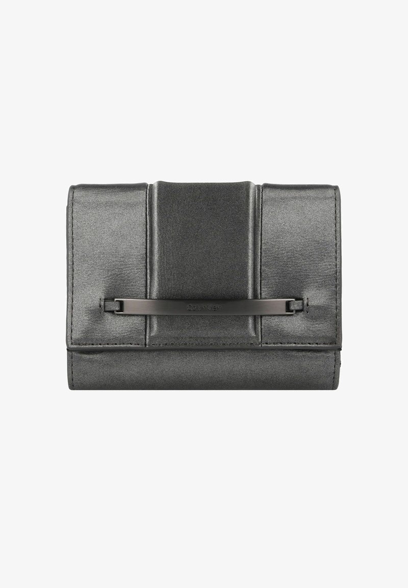 Calvin Klein BAR RFID SCHUTZ 13 CM - Portefeuille - gunmetal