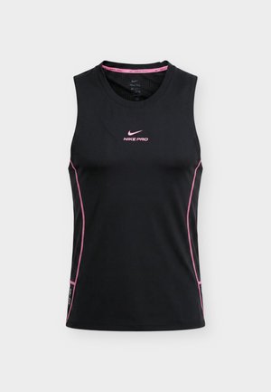 Nike Performance, TANK - Μπλούζα - black/hyper pink