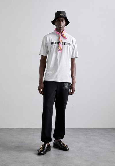 MOSCHINO T-shirt imprimé - fantasia grigio