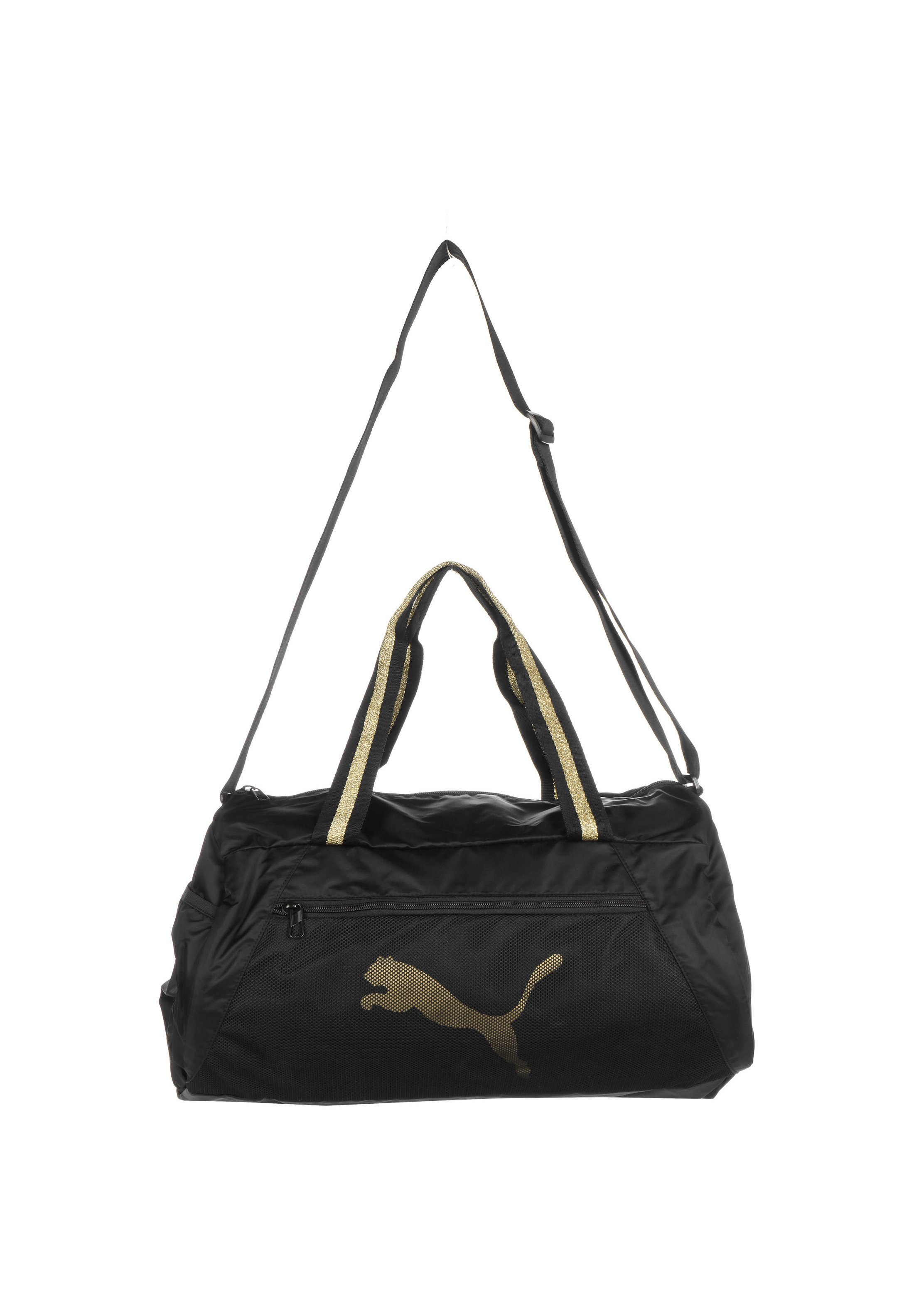 puma sporttasche schwarz gold