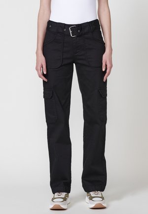 Jean droit - black