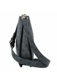 Guess MERIDIAN - Umhängetasche - coal logo