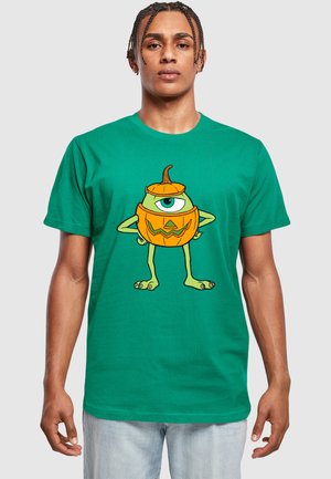 MONSTERS INC - MIKE HALLOWEEN PUMPKIN - Print T-shirt - forest green