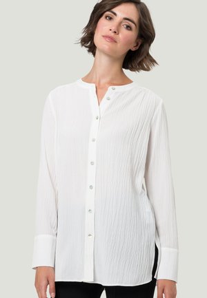 CRINKLE-EFFEKT - Tunic - offwhite