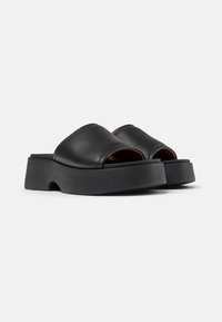Camper TASHA - Slip-ins med hög sula - schwarz