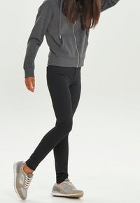 ONLY Zip-up sweatshirt - dark grey