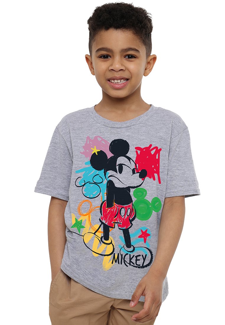 Disney T-shirt print grijs