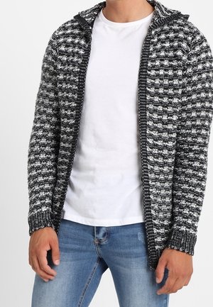 Cardigan - mottled grey