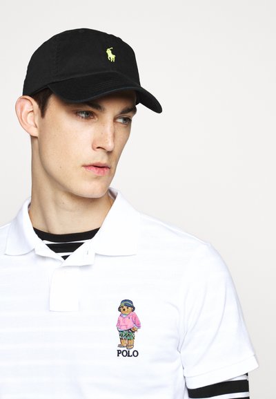 Polo Ralph Lauren COTTON CHINO BALL CAP - Boné - black/neon yellow