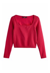 SCOOP - Långärmad tröja - red