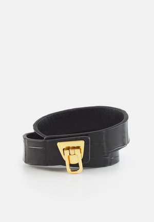 BEAT CROCO SHINY SOFT BRACELET - Pulsera - noir