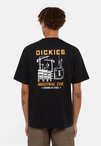 Dickies INDUSTRIAL ZONE  - Camiseta estampada - black