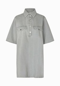 ESSO - Džinsa auduma kleita - light grey denim